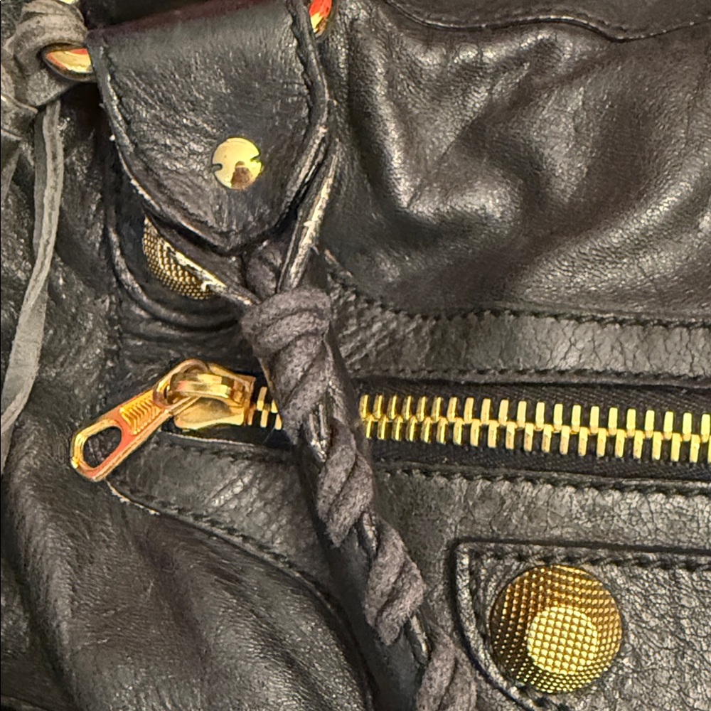 Balenciaga Large Giant 21 Gold Hardware Work Bag - Black Lambskin leather - Picture 11 of 16
